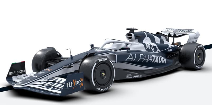 Coche de Fórmula 1 de AlphaTauri para 2022
